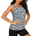 thumbnail image 2 of Easygdp Poodle Dog Women's Workout Tank Top, Running Top, Hiking Shirt, Quick-Dry for Running, Yoga, Hiking - Small, 2 of 9