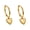 Gold, variant on 14K Gold Plated 925 Sterling Silver Heart Dangle Earrings for Women,Silver Leverback Earrings Hypoallergenic Love Heart Dangle Drop Earrings for Jewelry Gifts