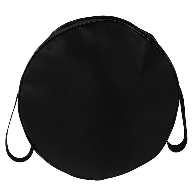 Raindrops Sac de Rangement pour Roues de Yoga Sac d'Équipement de Mise en Forme Organisateur de Rouleaux de Yoga Accessoires de Gym pour Femmes Noir Polyester