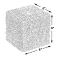 thumbnail image 3 of Natural Woven Seagrass Wicker Square Tissue Box Cover Holder, 3 of 5