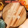 thumbnail image 3 of GOOHOCHY Small Wood Pieces for Crafts Mushroom Decor for DIY Enthusiasts 50Pcs 1.38X1.30X0.08In, 3 of 8