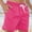Hot Pink, variant on Men's Mesh Lining Swim Trunks Quick Dry Drawstring Bathing Suit Hawaiian Surfing Beach Shorts with Pockets