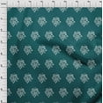 thumbnail image 3 of oneOone Silk Tabby Fabric Flower Artistic Printed Fabric 1 Yard 42 Inch Wide, 3 of 4
