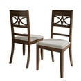 thumbnail image 4 of Castle Place Mid-century Modern Dining Chair, Set of 2, Brown, 4 of 8