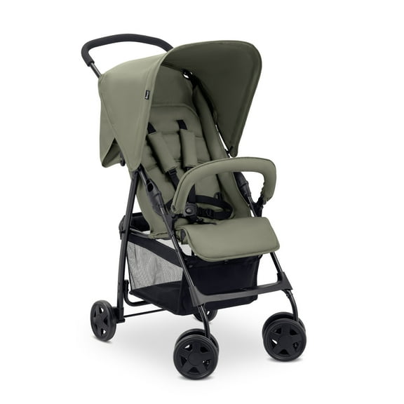 Open Box hauck Sport T13 Lightweight Compact Foldable Stroller, Dark Olive
