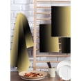 thumbnail image 2 of Yellow Black Ombre Kitchen Dish Towels for Drying Dishes Set of 3, Modern Gradient Abstract Art Waffle Weave Microfiber Hand Tea Bathroom Towels Quick Dry & Absorbent Towel 15.7x23.6, 2 of 7