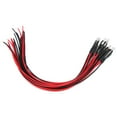 thumbnail image 3 of LED precableado precableado, 50 piezas de luces LED que emiten luces LED, diodos emisores de luz precableados VLE D con cable, materiales ecológicos, 3 of 8