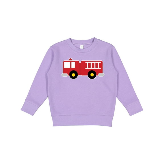 Inktastic Fire Truck Childs Fireman Toddler Sweatshirt