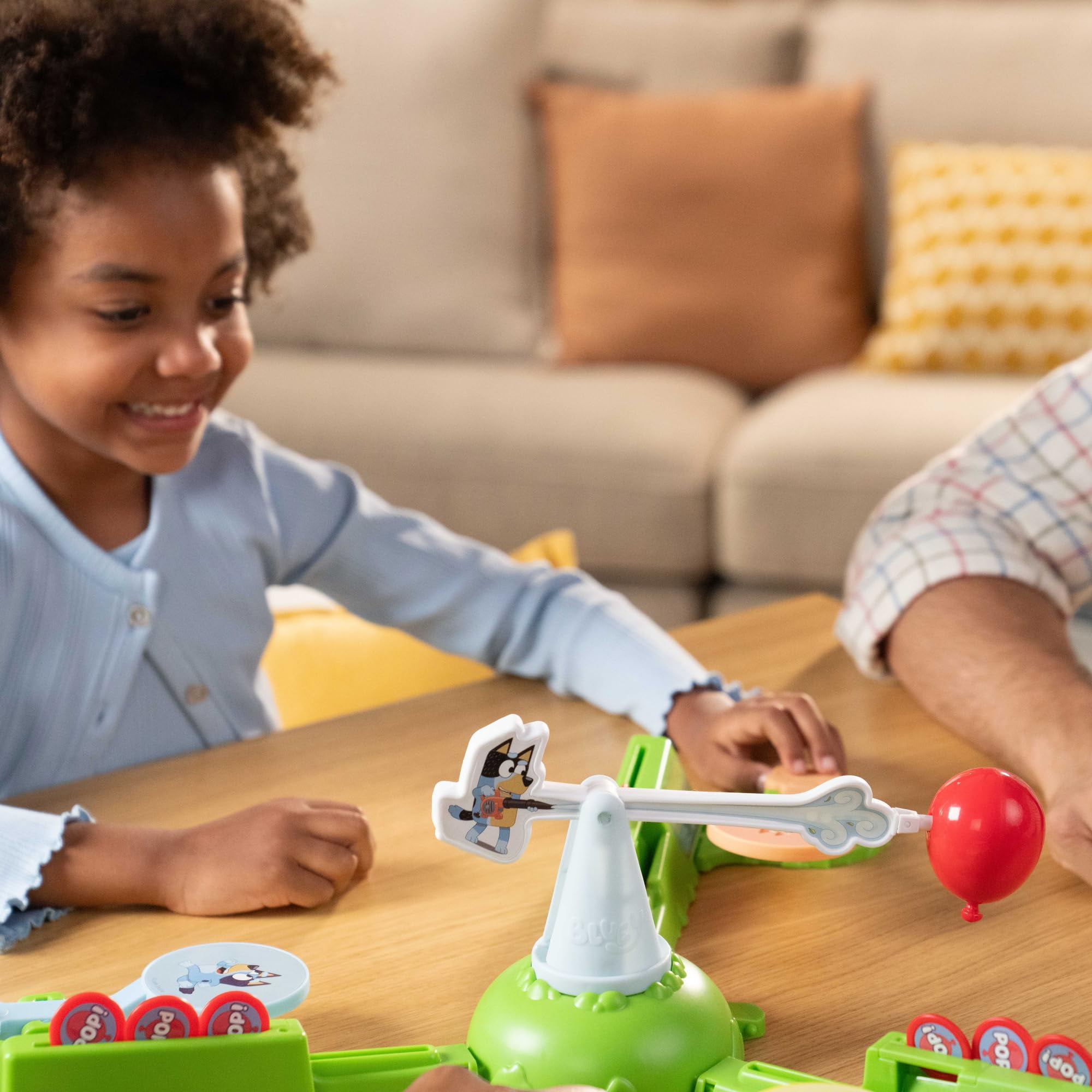 Bluey 4 years old Keepy Uppy Board Games with The Character Paddles