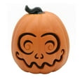 thumbnail image 3 of Fridja Halloween Pumpkin LED Light Lamp Creative Lantern Home Props Pumpkin Bar Halloween Decorations Light Up Pumpkin 3D Fall Resin Pumpkin Battery Operated Orange, 3 of 6