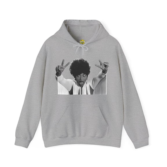 Little Richard Peace Signs Hoodie, Vintage Music Legend Sweatshirt
