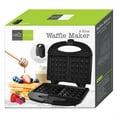 thumbnail image 3 of Hauz AWM265 - 2 Slice Waffle Maker With Non-Stick Plates, Lightweight and Compact, Black, 3 of 3