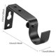 thumbnail image 3 of Adjustable Curtain Rod Bracket Curtain Rod Hooks for Living Room Bedroom and, 3 of 5