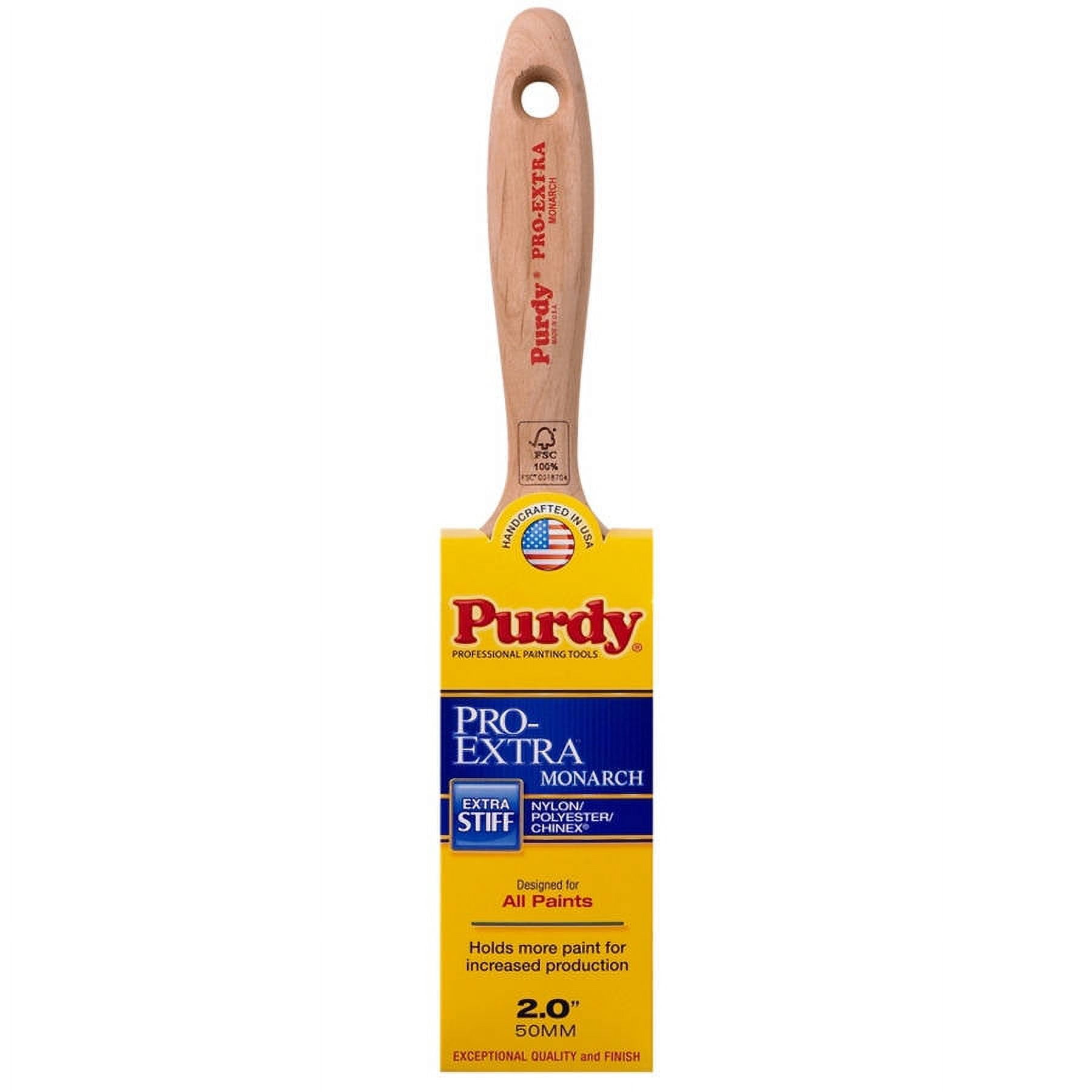 Purdy 144400340 XL Series Swan Enamel/Wall Paint Brush, 4 inch