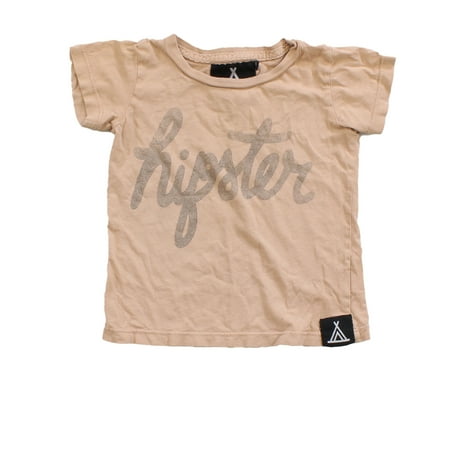 

Pre-owned Quinn + Fox Girls Tan T-Shirt size: 12 Months