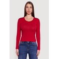 thumbnail image 2 of Women's Long Sleeve Scoop Neck Tee, 2 of 5