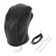 thumbnail image 1 of Cubierta de pomo de cambio Unique Bargains para Toyota Tacoma 2016-2022, antideslizante, de cuero sintético negro, 1 Pc, 1 of 1