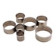thumbnail image 2 of Juego de Herramientas para cortar cuero, accesorios de cuero reutilizables manuales, perforadora afilada hecha a mano portátil, troquel para bolsa, 7, 2 of 9