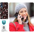 thumbnail image 2 of MGAH Étui Galaxy A70 avec Design Floral, Étui de Téléphone Samsung A70, Robuste (PC + TPU) Double Couche Robuste Protectrice, 2 of 5