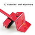 thumbnail image 3 of Kit de carretilla individual y rodillo de 4 ruedas para mover con suavidad artículos voluminosos Juego de transporte de muebles de alta resistencia, 3 of 8