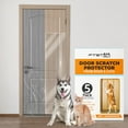 thumbnail image 1 of Protector antiarañazos para gatos y perros Door Guard FTSTC, paquete de 5 unidades, transparente, 1 of 7