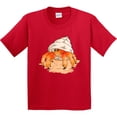 thumbnail image 3 of Inktastic Cute Hermit Crab on Beach Youth T-Shirt, 3 of 5