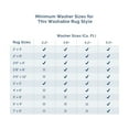 thumbnail image 2 of Rugs USA Pick-Up-Sticks Machine Washable Wool Area Rug, 4' x 6', Alida Ivory, 2 of 10