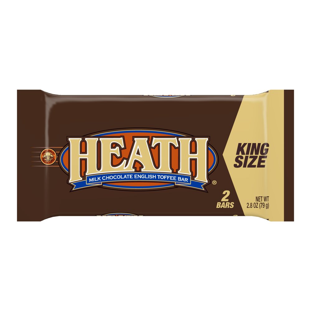 Heath King Size Milk Chocolate English Toffee Bar, 2.8 Oz