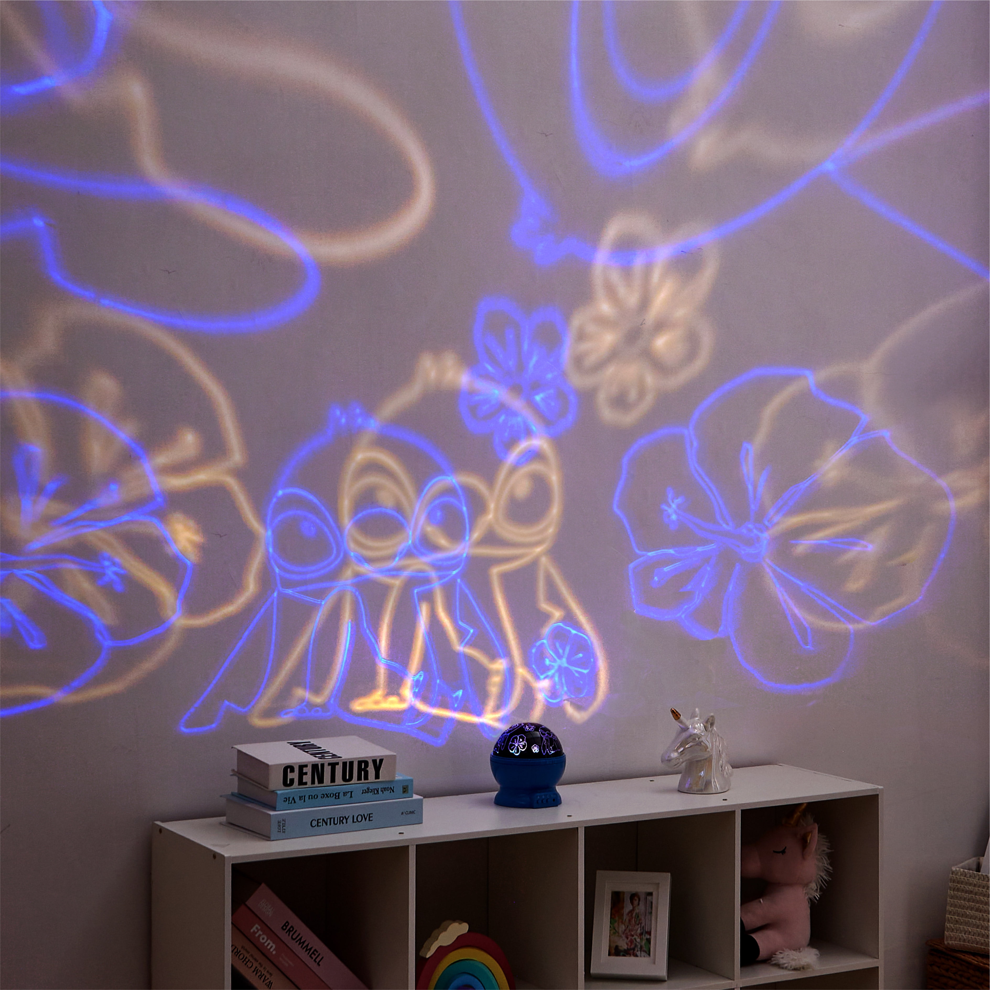 Disney Stitch Rotating Projector Lamp, 5.5"