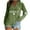 Green1, variant on Womens Long Sleeve St Patricks Day V Neck T-Shirt Plus Size Shamrock Letter Printed Tops Causal Loose Fit Saint Graphic Tees Shirts Green1 XXXL