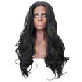 thumbnail image 2 of Peluca onduda rizada para mujer,Peluca rizada,Pelucas Negras,Peluca onduda completa, Zulema Peluca ondulada larga y rizada para mujer, 2 of 7