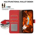 thumbnail image 4 of ABEEL For Xiaomi Redmi Note 14 4G (164.84x78.15x8.16mm) Case Litchi Texture Leather RFID Blocking Ph, 4 of 5