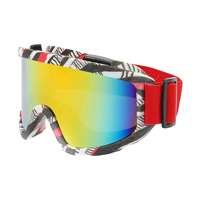 sdghg Ski Glasses Anti fog Dustproof UV Protection Polarized Snow Sunglasses for Men Women Outdoor Snowboard Motorcycle