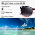 thumbnail image 3 of Gafas de Sol Colrea Tendencia Ojo de Gato CL22017 UV400 para Mujer, 3 of 6