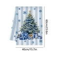 thumbnail image 3 of Christmas Kitchen Towel, Absorbent Dish Drying Cloth for Cooking and Baking, Merry Christmas Themed Tea Towel for Holiday Decor(C), 3 of 5