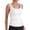 White, variant on Tankini Tops for Women V Neck Triangle Swim Bathing Suit Athletic Full Coverage Swim Top Only
