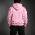 thumbnail image 6 of GrmtClth Mens Hoodie Oversized Casual Pullover Hooded Sweatshirt Adjustable Drawstring Pocket Street‑wear Long Sleeve Shirts, 6 of 10