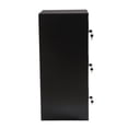 thumbnail image 4 of 3 Tier Stackable Metal Locker Storage Cabinets Organizer Storage Locker with Door Anti-Failing Device,for Office Home, 4 of 12