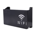thumbnail image 3 of Bgsha Wall Hanging Wireless Wifi Router Shelf Storage Box ABS Plastic Organizer Cable, 3 of 8