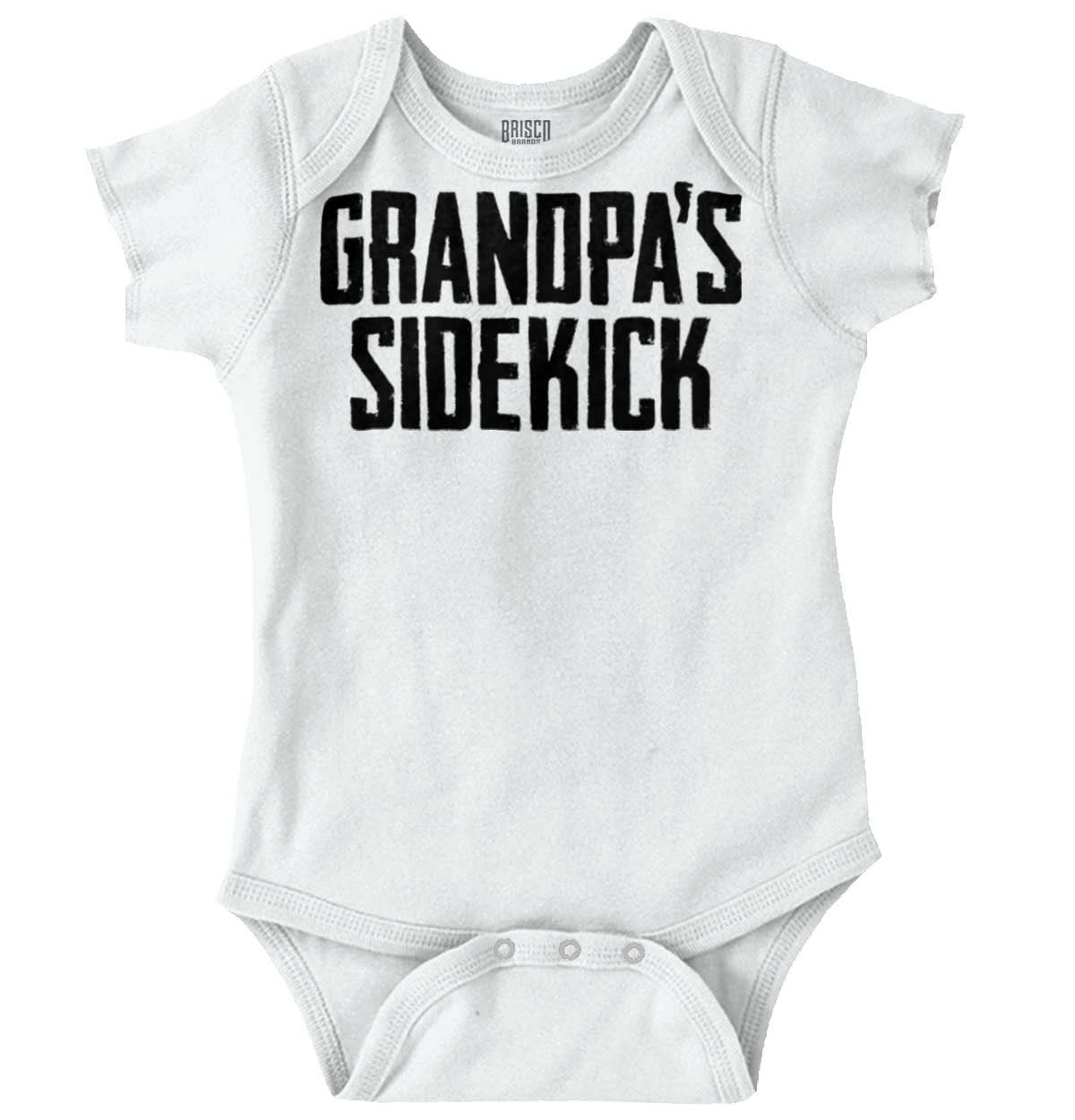 Grandpa's Side Kick Lap Shoulder Creeper  Newborn To 24 Months THE BEST 
