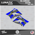 thumbnail image 2 of Kalair GFX Graphics Kit for Kawasaki KLX110 (2010-2023) Lunatic Series, 2 of 5