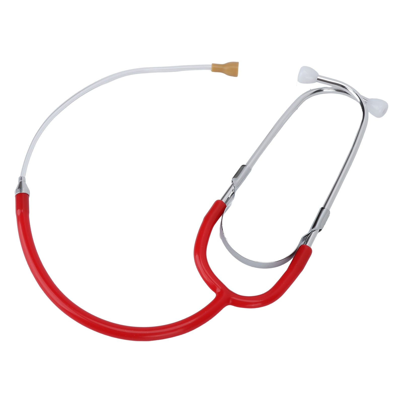 Medline Dual-Head Stethoscope Red 1Ct