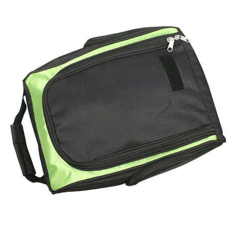 Golf Shoe Bag - Zippered Shoe for Carrier Bags with Ventilation & Outside Pocket for Socks Tees and Other Golf Accesso