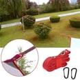 thumbnail image 4 of equipo de suspensión de cordón de camping correa de almacenamiento tienda de extensión línea de secado suministros de viaje tendedero de jardín accesorios exteriores rojo Kearding HA028295-04, 4 of 7