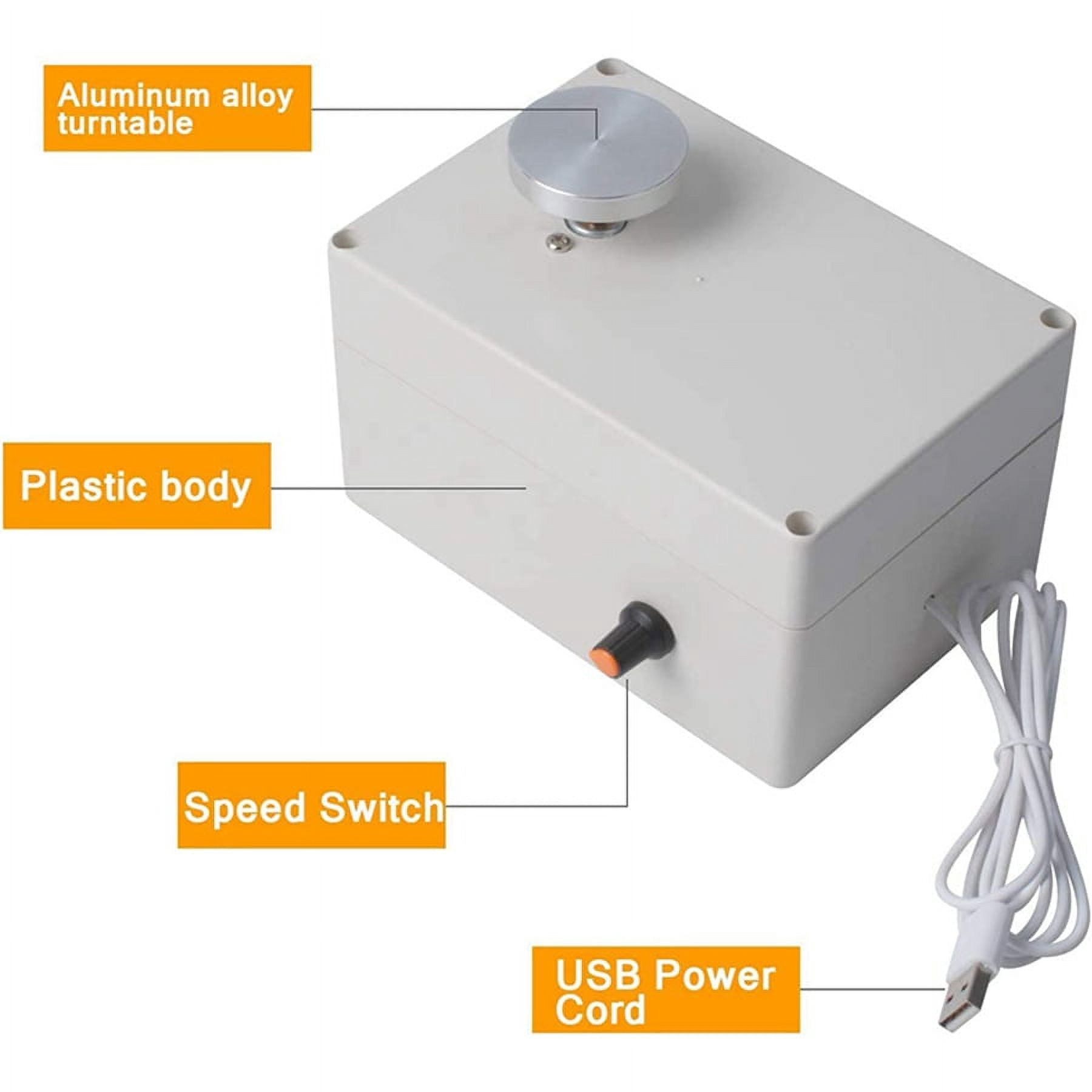 1 x set Pottery Wheel Machine-white & wood color