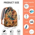 thumbnail image 6 of Durable Lightweight Backpack with Hawaii Tropical Wind Palm Leaves Pattern: Perfect Gift for Students, Laptop Daypack for High School, College, Large Capacity Campus Commute, 6 of 6