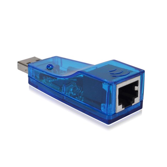 CIMAXIC USB 2.0 10/100 Network LAN RJ45 Ethernet Adapter for PC Laptop,2.68"X0.84"X0.76"
