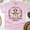 Light Pink, variant on Game Day Touchdown Season Shirt | Retro Football Bow Tee for Women, White, Size S