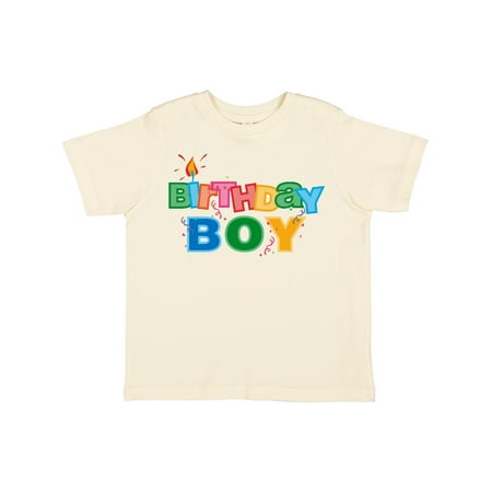 

Inktastic Birthday Boy Letters Gift Toddler Boy Girl T-Shirt