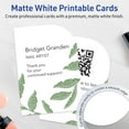 thumbnail image 3 of Avery Rectangle Flat Cards, 3-1/2" x 5", Matte White, 40 Total, 3 of 9